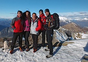 Salita invernale in RESEGONE da Fuipiano Imagna il 4 gennaio 2013 - FOTOGALLERY